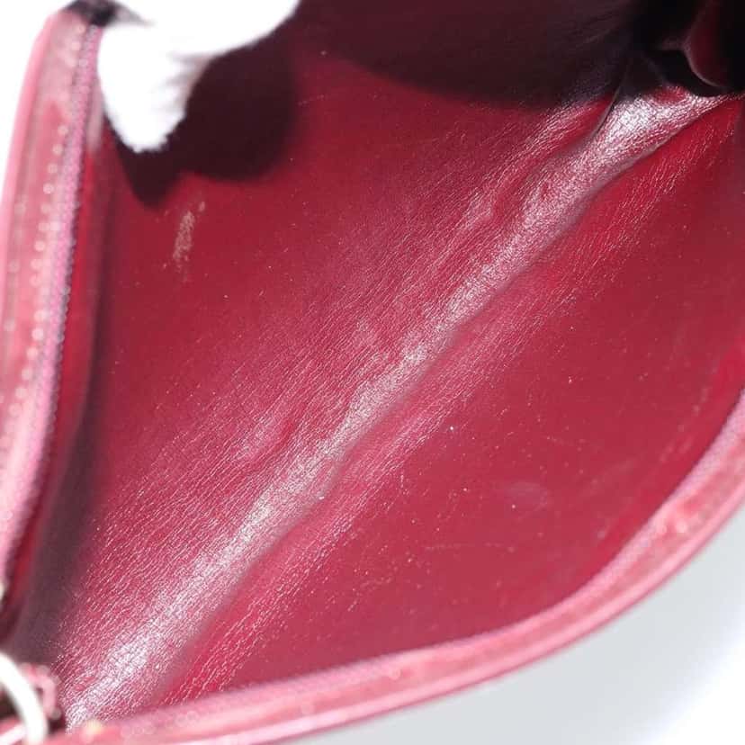 Christian Dior Trotter shoulder bag Red Canvas Fair condition - Box View