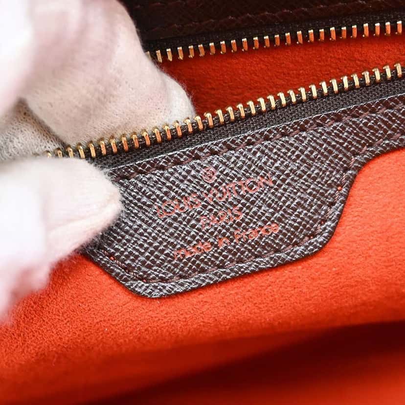 Louis Vuitton Triana Bag Brown Canvas Good condition - Model View