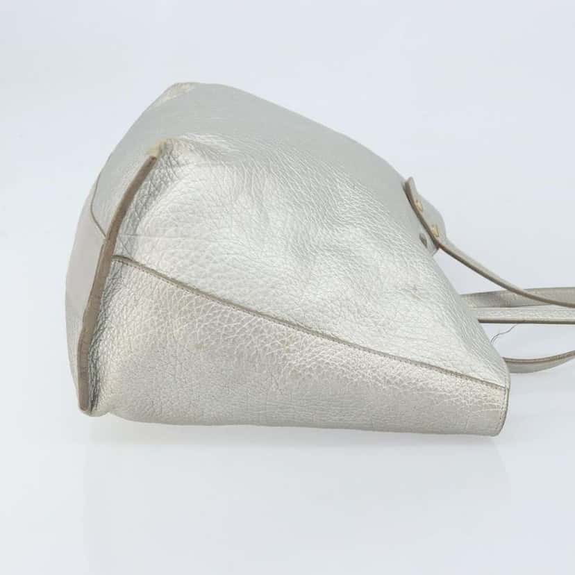 Chloe Dilan Tote Silver Leather Fair condition - Inside View