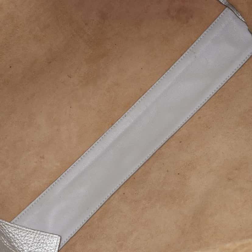 Chloe Dilan Tote Silver Leather Fair condition - Box View