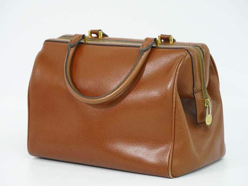 Celine Handbag Brown Leather Good condition - Back View