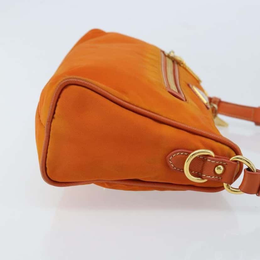 Prada Front Zip Hobo Orange Good condition - Inside View