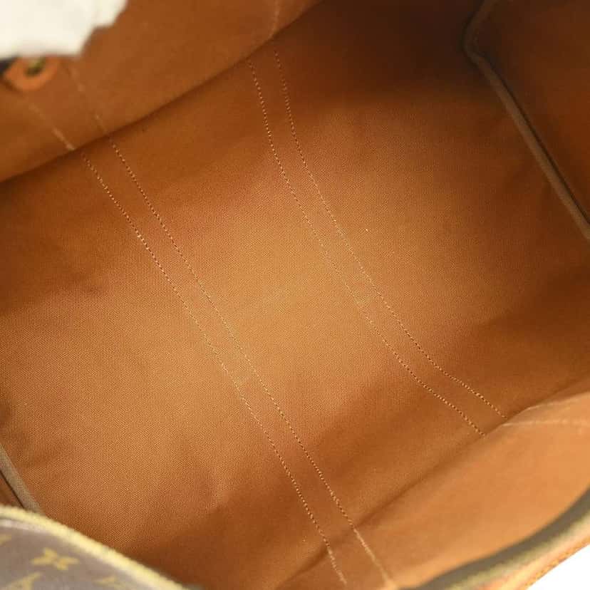 Louis Vuitton Keepall Bag Brown Canvas Fair condition - Inside View