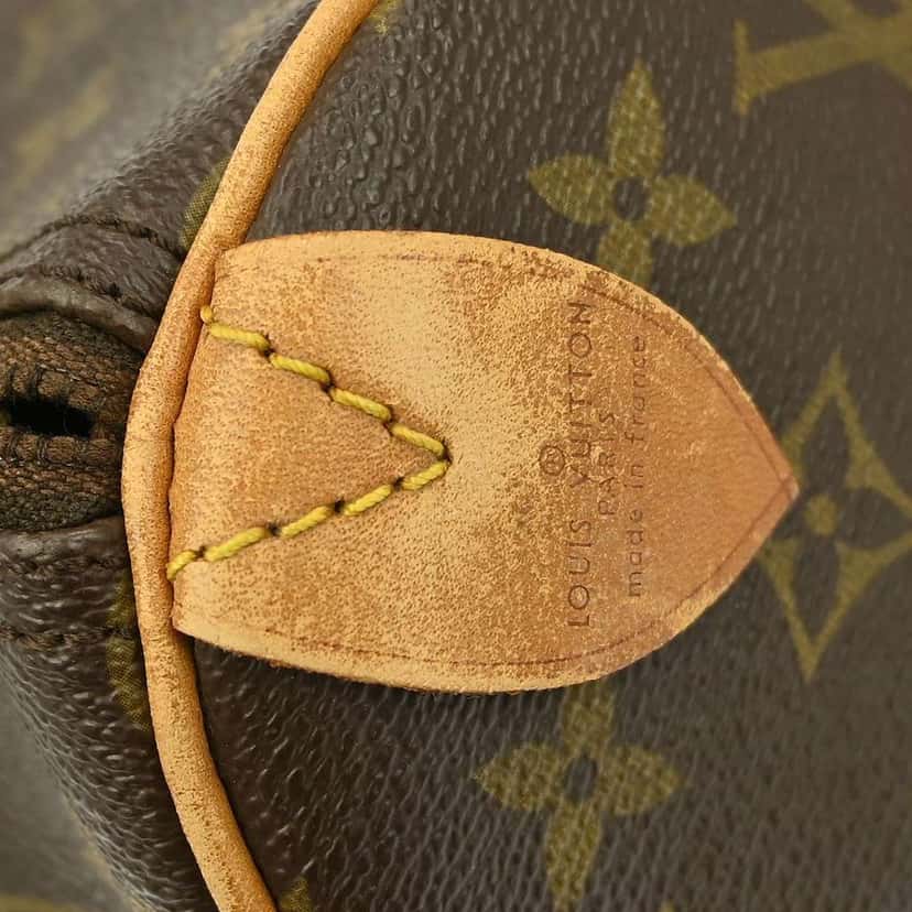 Louis Vuitton Keepall Bag Brown Canvas Fair condition - Model View