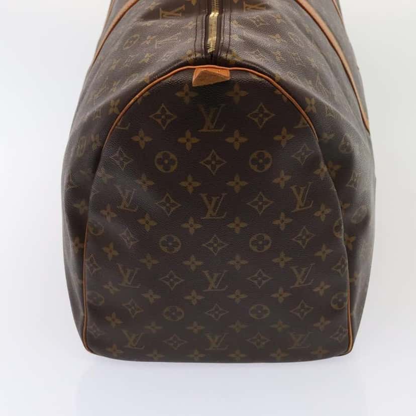Louis Vuitton Keepall Bag Brown Canvas Fair condition - Inside View