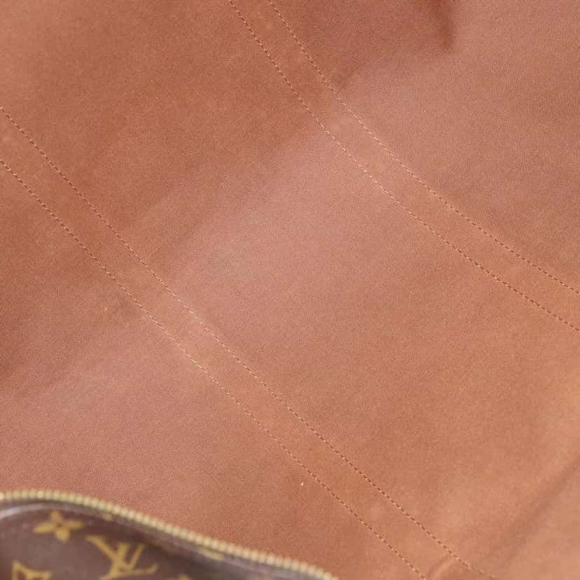 Louis Vuitton Keepall Bag Brown Canvas Fair condition - Box View