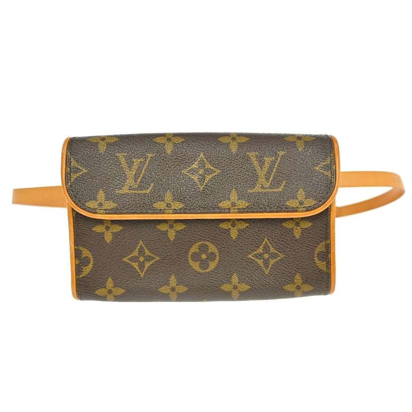 Louis Vuitton Florentine Waist Bag Brown Canvas Good condition - Front View