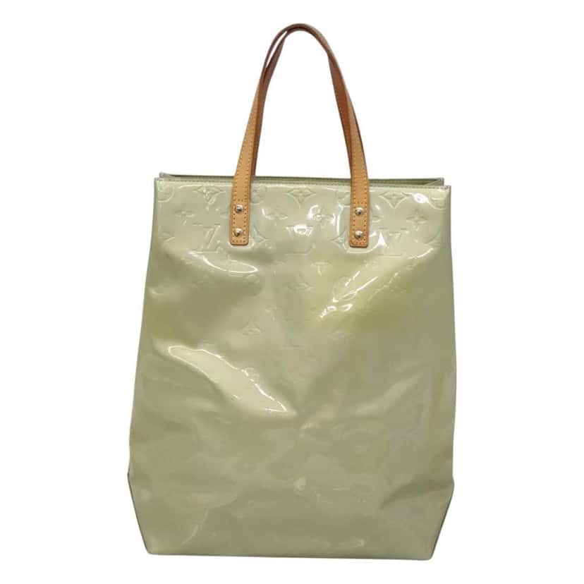 Louis Vuitton Reade Handbag Green Good condition - Front View