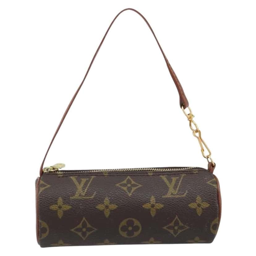 Louis Vuitton Papillon Pochette Brown Canvas Very good condition - Front View