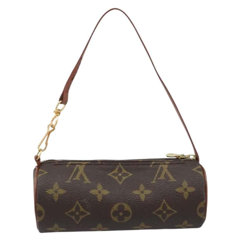 Louis Vuitton Papillon Pochette Brown Canvas Very good condition - Back View