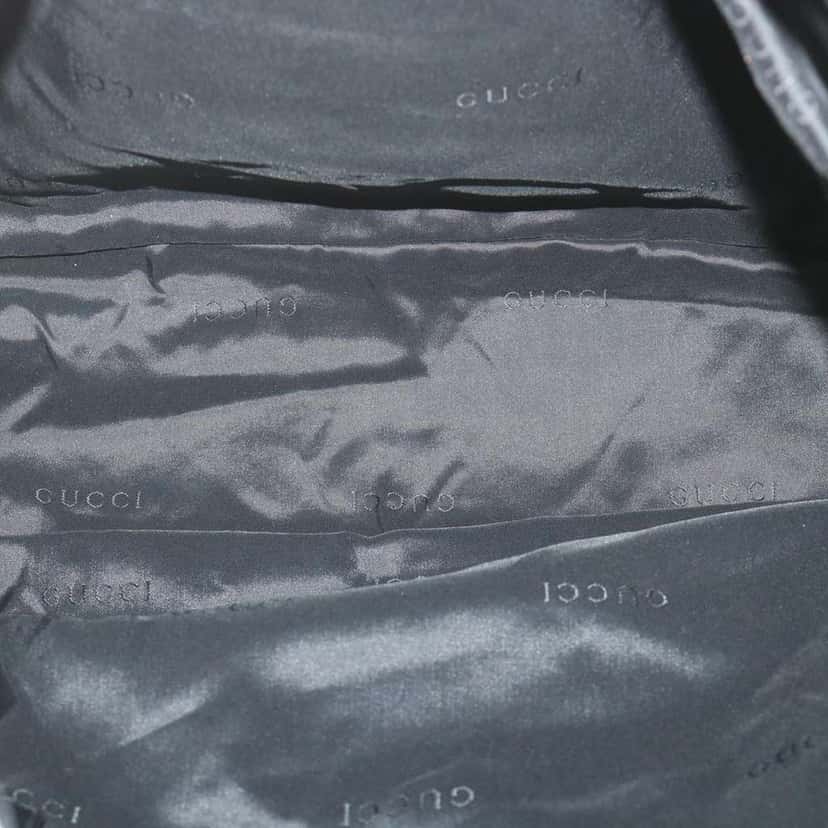 Gucci Vintage Flap Crossbody Bag Black Good condition - Box View