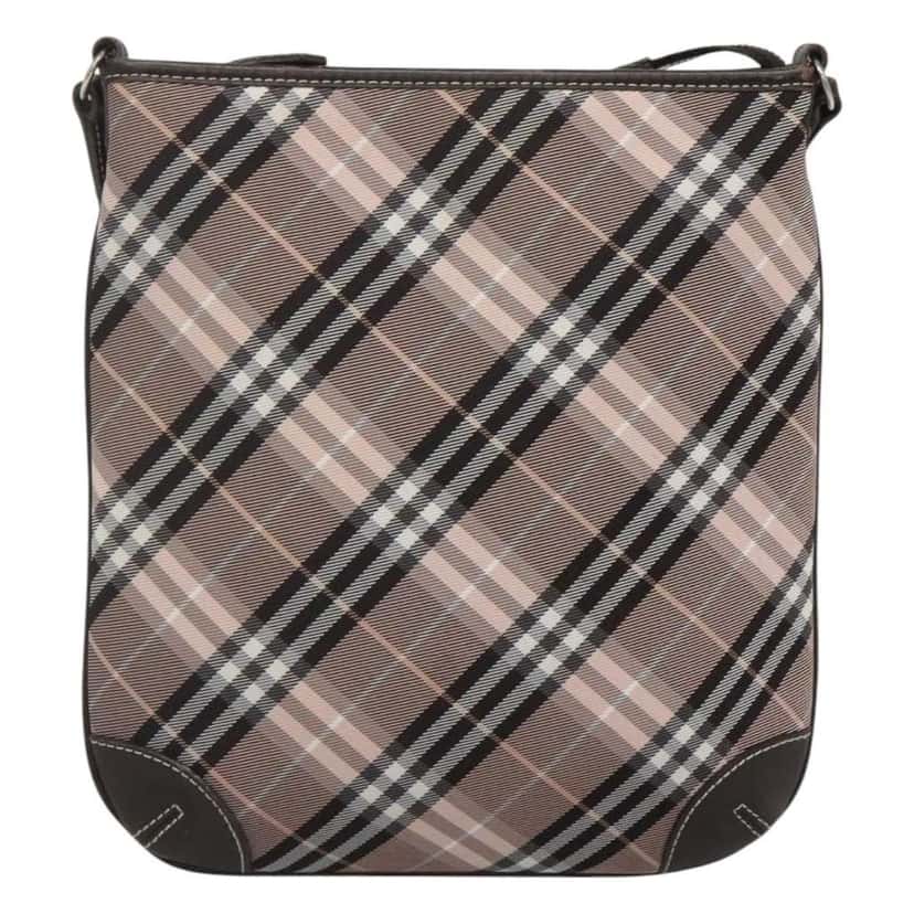 Burberry Nova Check Blue Label Pink Canvas Good condition - Front View