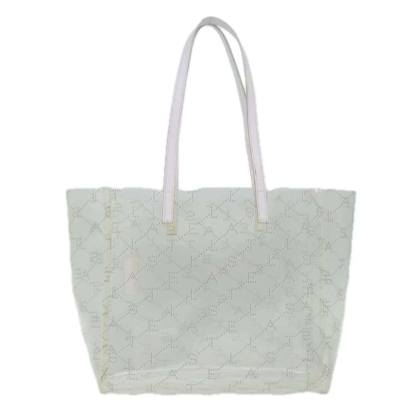 Stella Mccartney Logo Shopping Tote Other Plastic Good condition - Front View