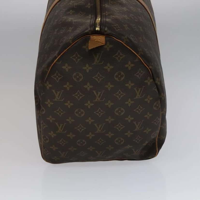 Louis Vuitton Keepall Bag Brown Canvas Fair condition - Inside View