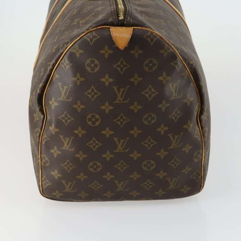 Louis Vuitton Keepall Bag Brown Canvas Fair condition - Inside View