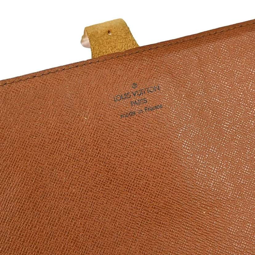 Louis Vuitton Cartouchiere Handbag Brown Canvas Fair condition - Model View