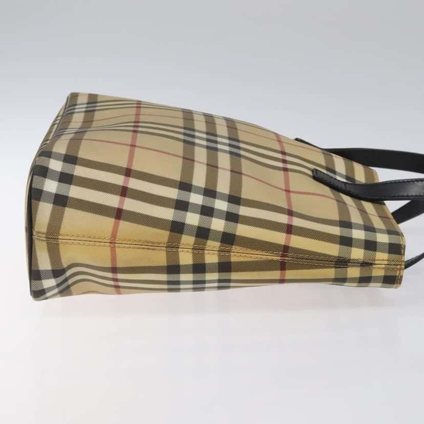 Burberry Nova Check Tote Beige Canvas Good condition - Inside View