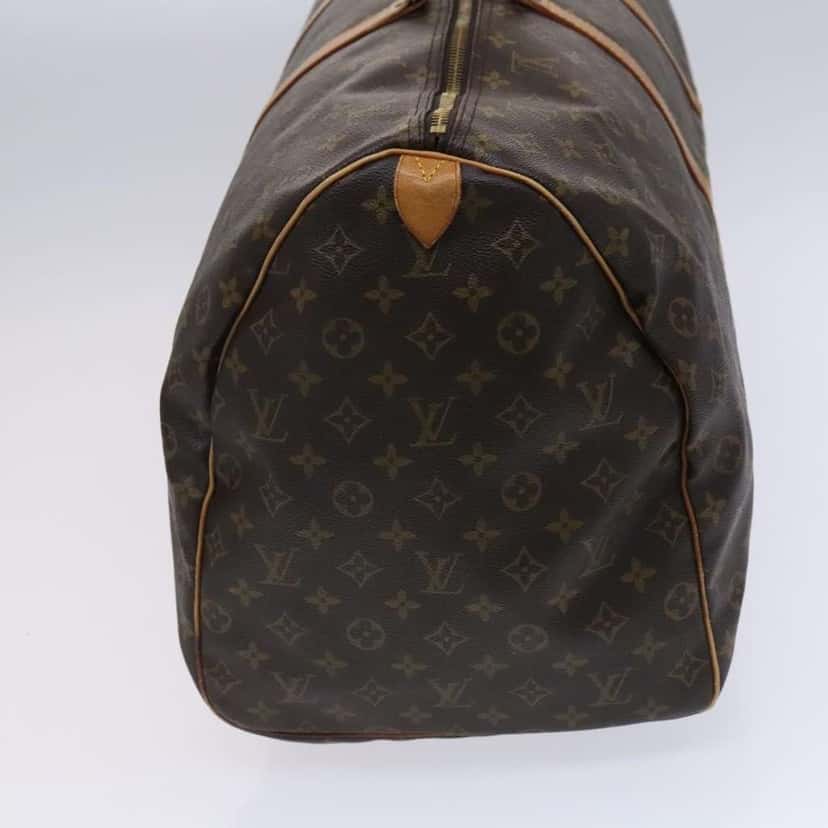 Louis Vuitton Keepall Bag Brown Canvas Fair condition - Inside View