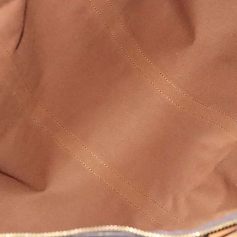 Louis Vuitton Keepall Bag Brown Canvas Fair condition - Box View