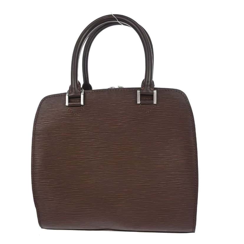Louis Vuitton Pont Neuf Handbag Brown Leather Good condition - Back View