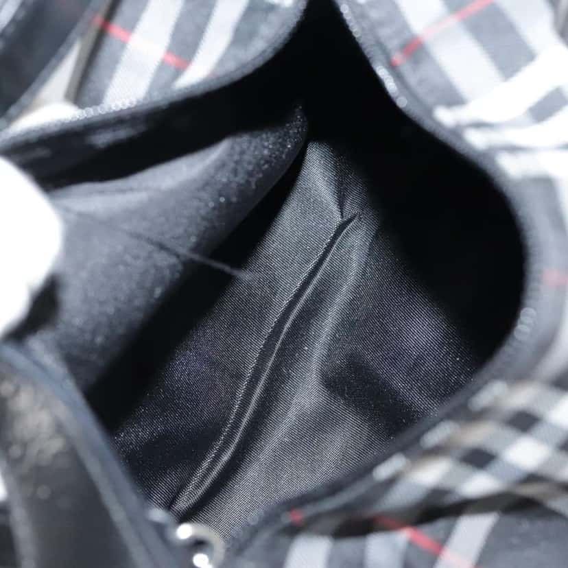 Burberry Nova Check Handbag Black Good condition - Box View