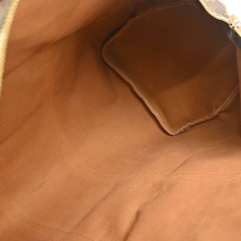 Louis Vuitton Keepall Bag Brown Canvas Good condition - Inside View