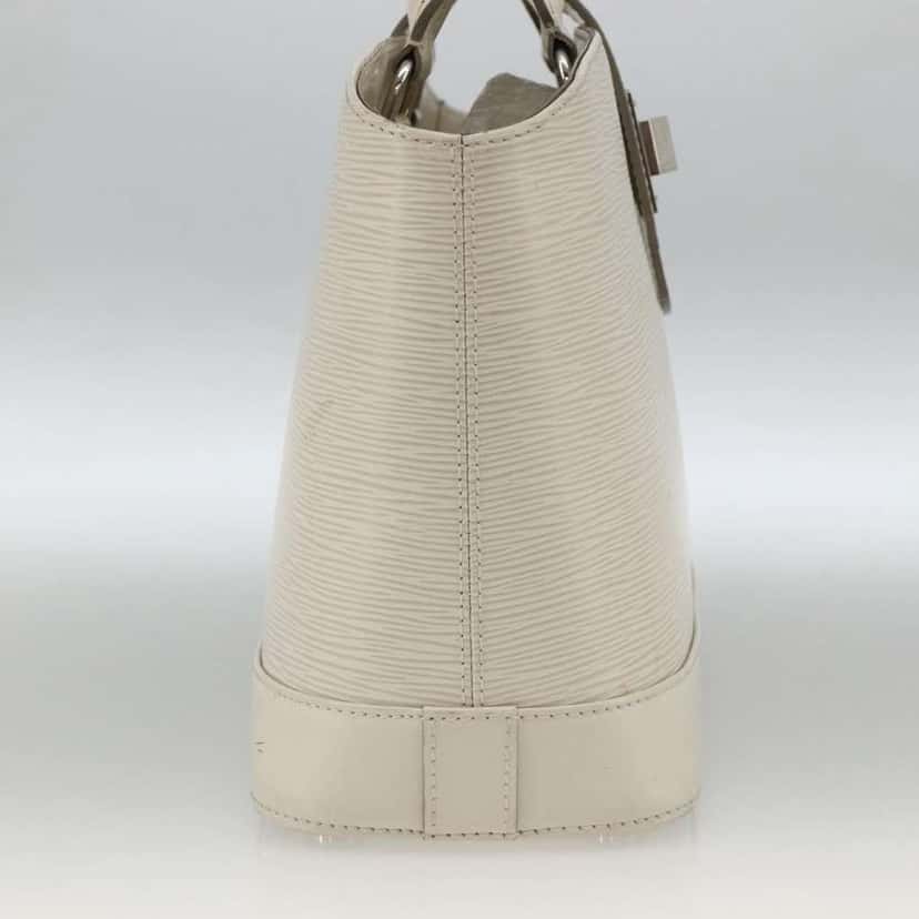 Louis Vuitton Mirabeau Handbag Ecru Leather Good condition - Inside View