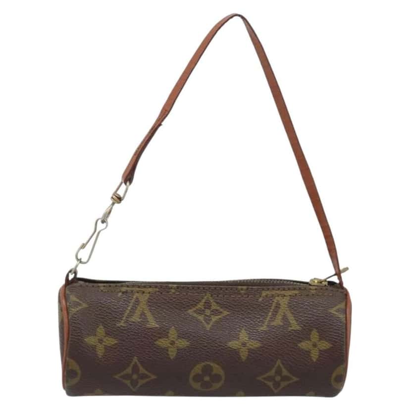 Louis Vuitton Papillon Pochette Brown Canvas Good condition - Back View