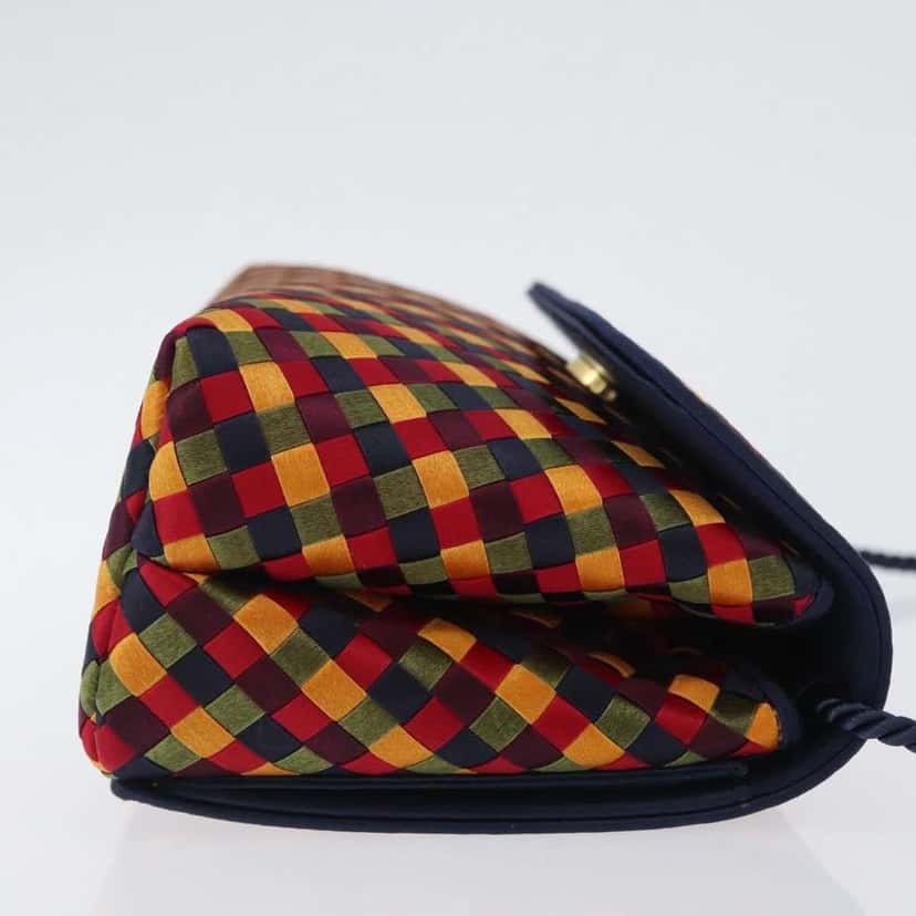 Bottega Veneta Vintage Double Compartment Flap Bag Other Satin Very good condition - Inside View