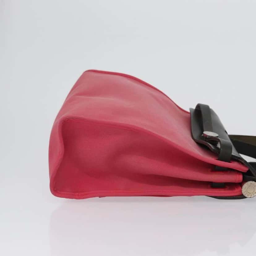 Hermès Herbag Zip Pink Canvas Good condition - Inside View