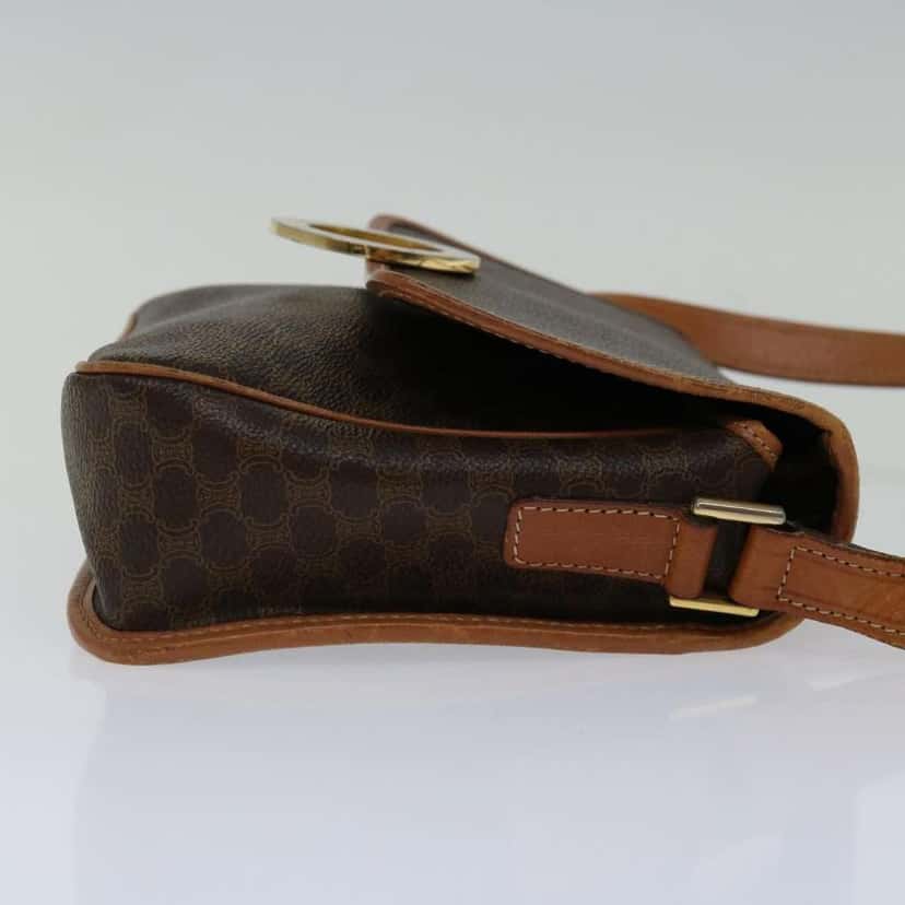 Celine Macadam Shoulder Bag Brown Good condition - Inside View