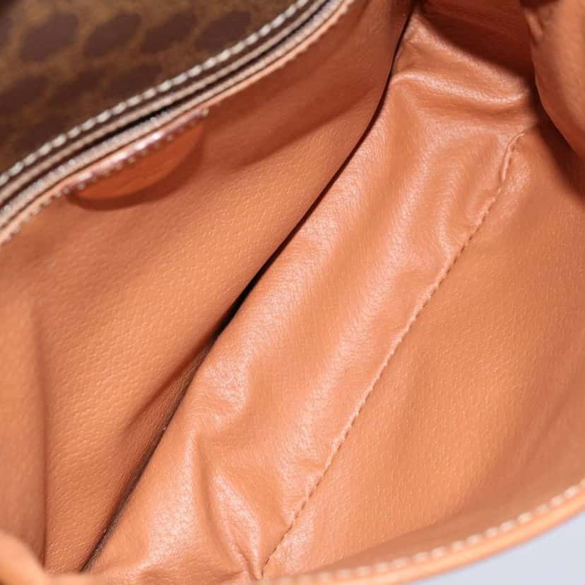 Celine Macadam Shoulder Bag Brown Good condition - Box View