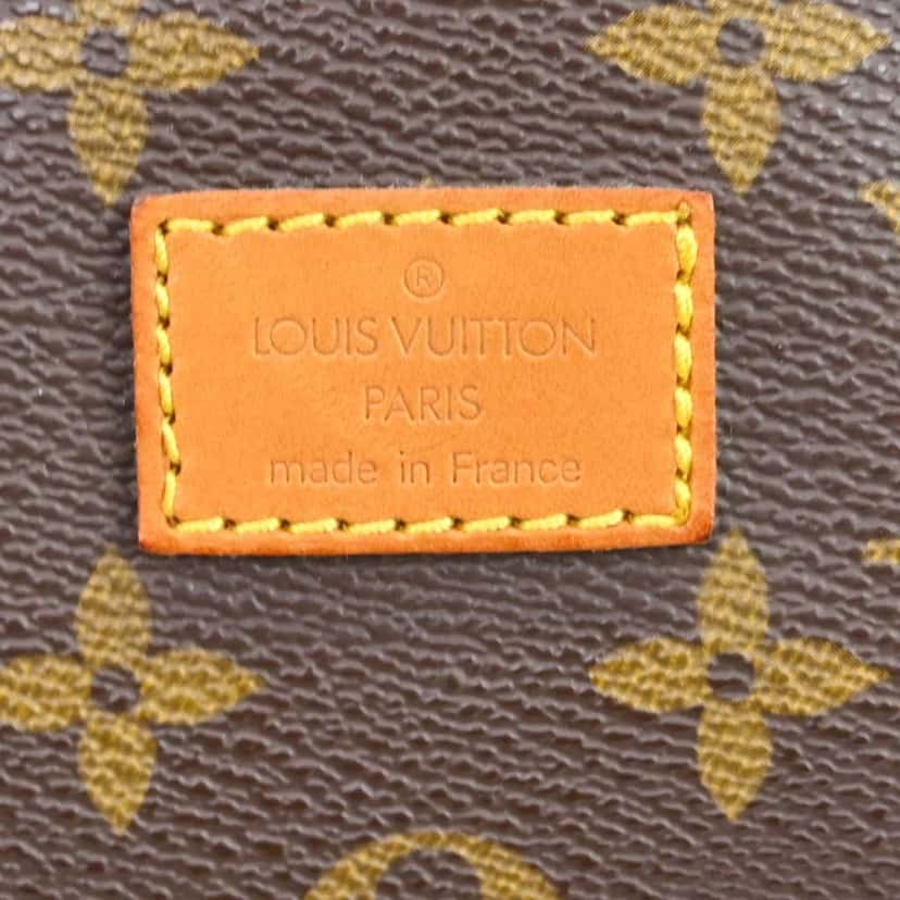 Louis Vuitton Saumur Handbag Brown Canvas Good condition - Model View
