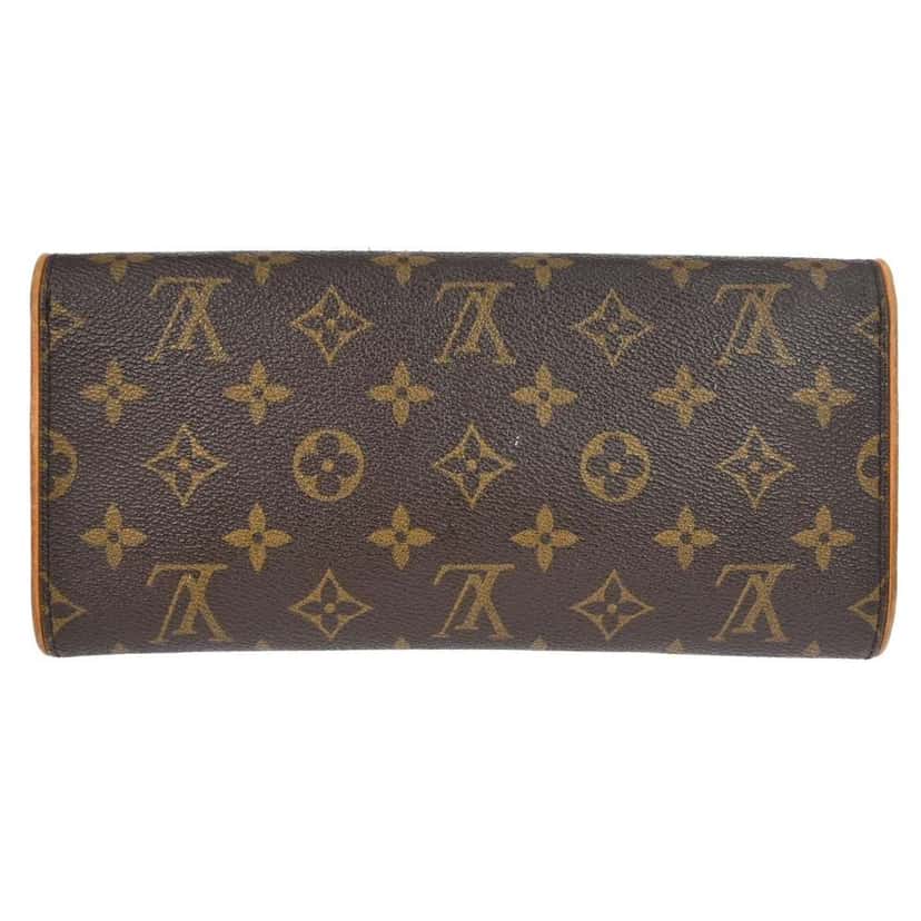 Louis Vuitton Twin Handbag Brown Canvas Good condition - Back View