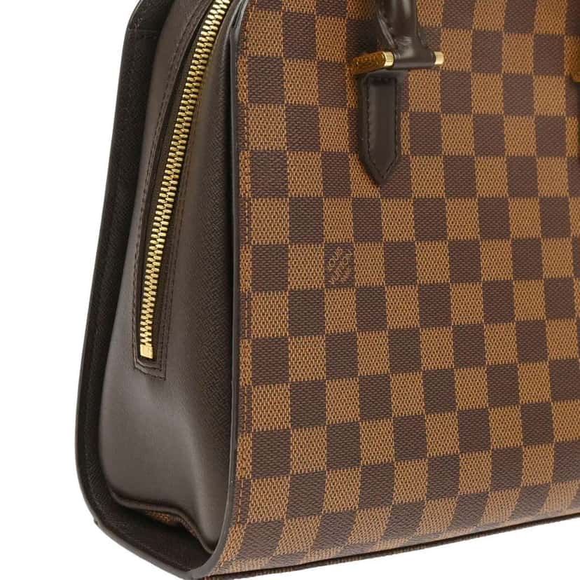 Louis Vuitton Triana Bag Brown Canvas Good condition - Inside View