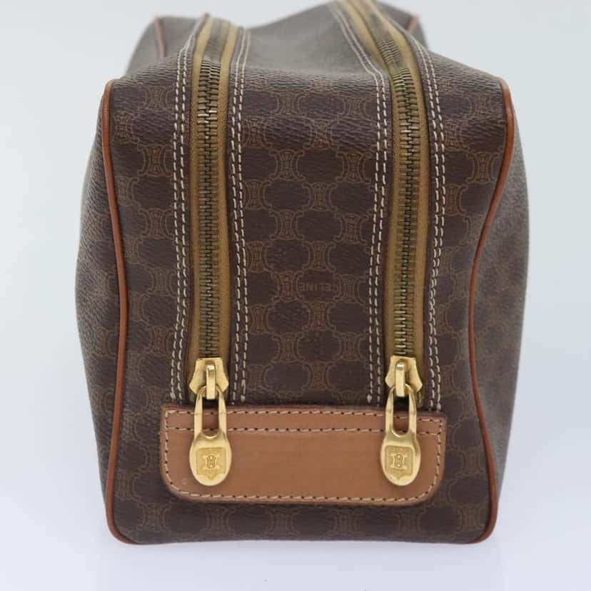 Celine Macadam Pochette Brown Canvas Good condition - Model View