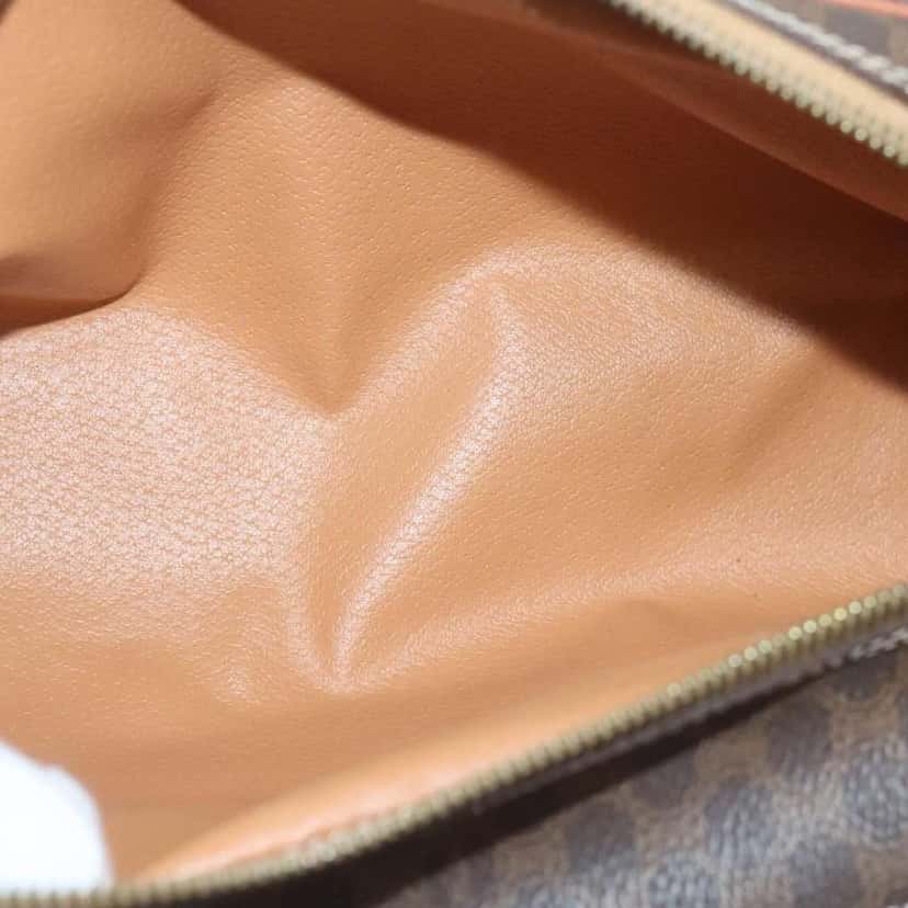 Celine Macadam Pochette Brown Canvas Good condition - Box View