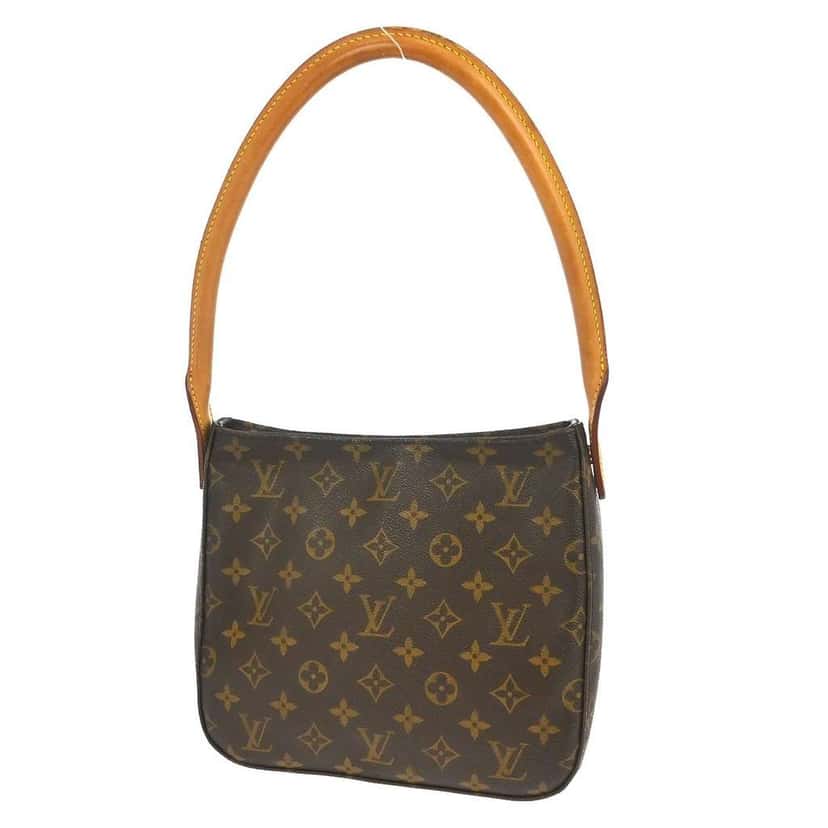 Louis Vuitton Monogram Looping Handbag Brown Canvas Good condition - Back View