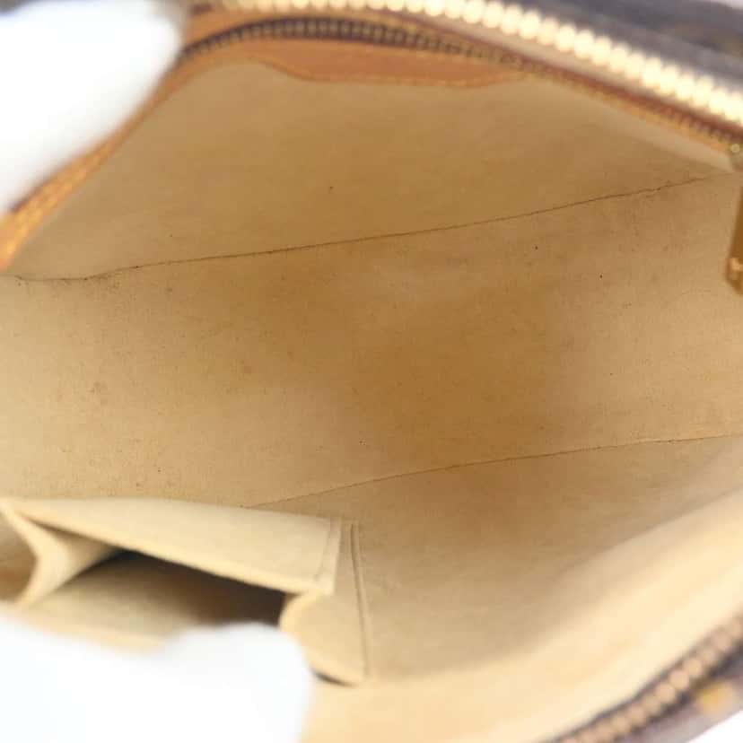 Louis Vuitton Monogram Looping Handbag Brown Canvas Good condition - Inside View