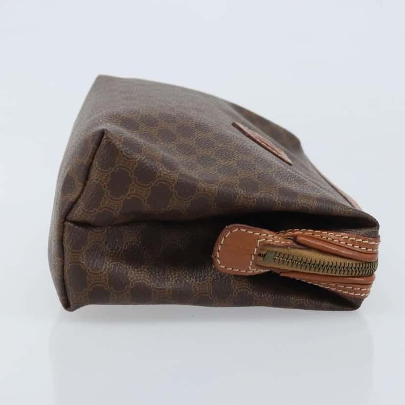 Celine Macadam Pochette Brown Canvas Good condition - Inside View