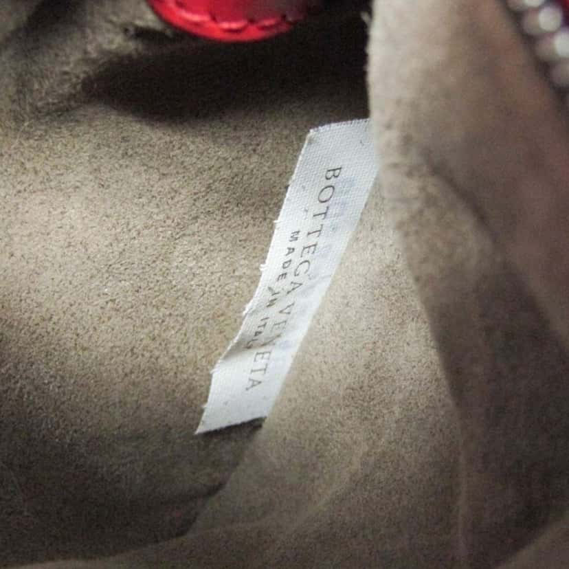 Bottega Veneta Roma Bag Red Leather Good condition - Box View