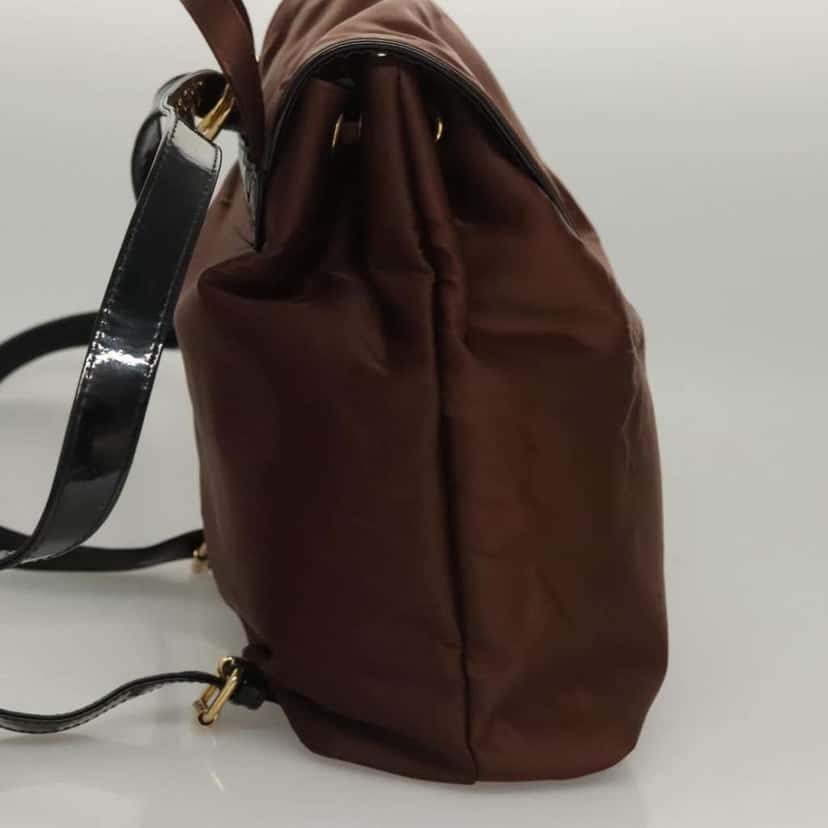 Balenciaga Vintage Backpack Brown Good condition - Model View