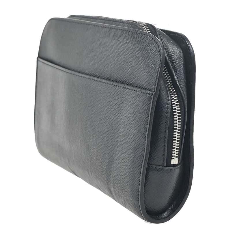 Louis Vuitton Baikal Handbag Black Leather Good condition - Model View