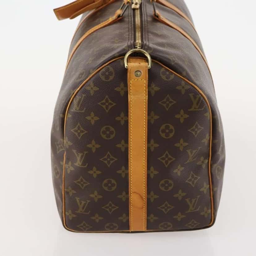 Louis Vuitton Keepall Bag Brown Canvas Fair condition - Inside View
