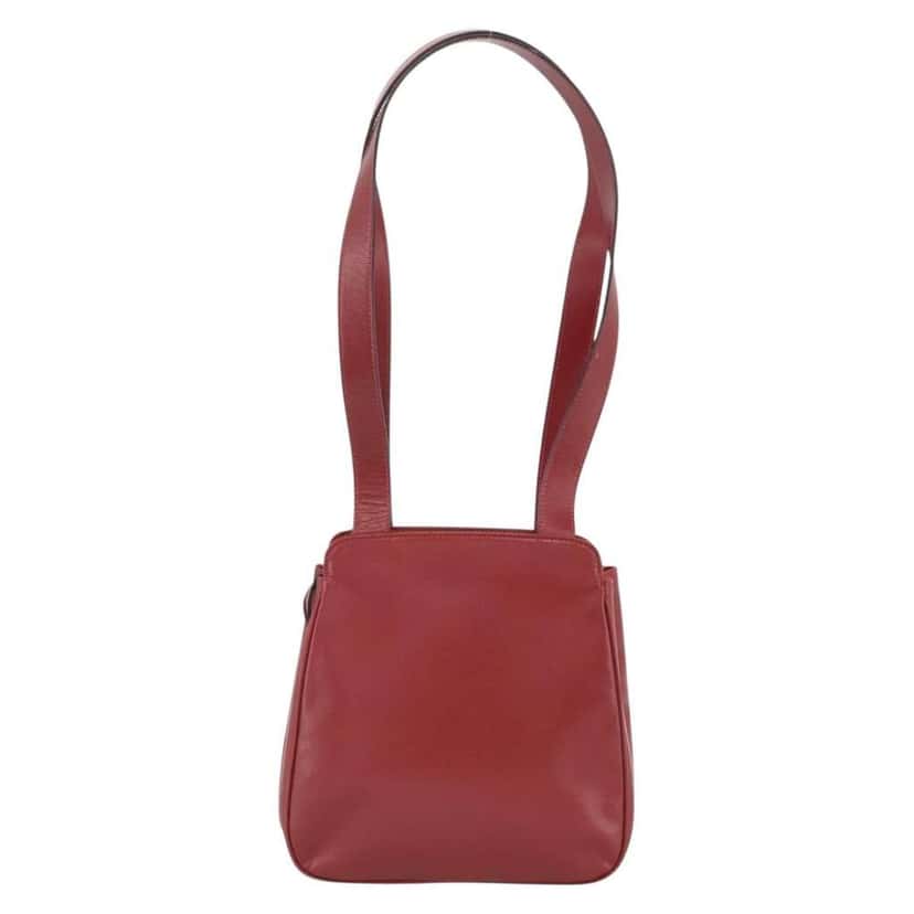 Celine Circle logo Gold Leather Good condition - Back View