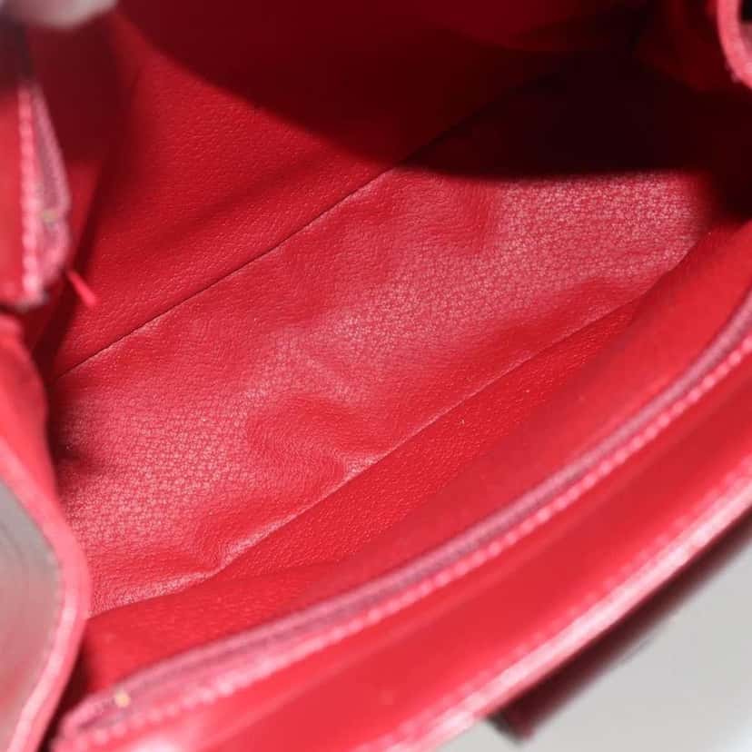 Celine Circle logo Gold Leather Good condition - Box View