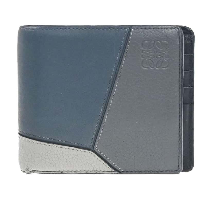 Loewe Puzzle Stitches Bifold Wallet Other Leather Fair condition - Front View