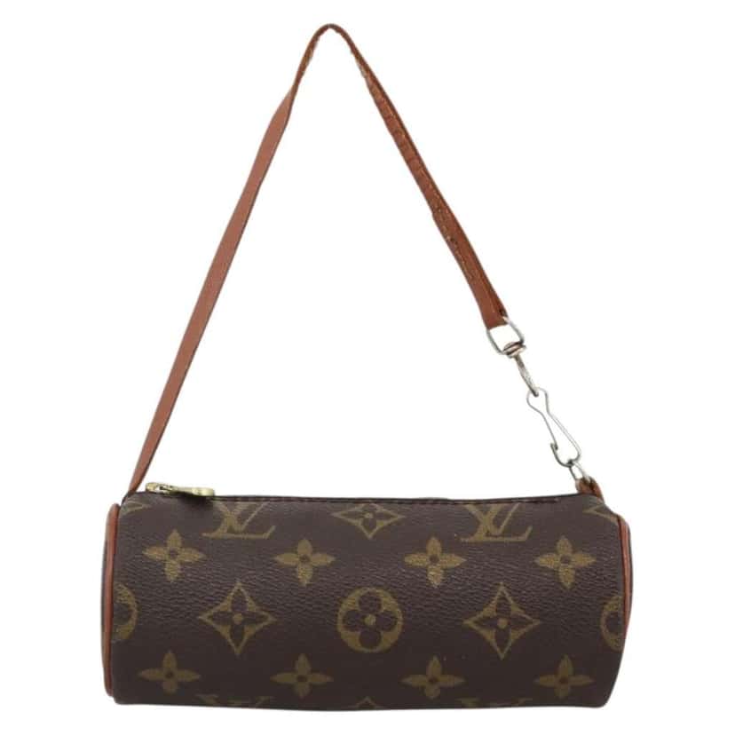 Louis Vuitton Papillon Pochette Brown Canvas Good condition - Front View