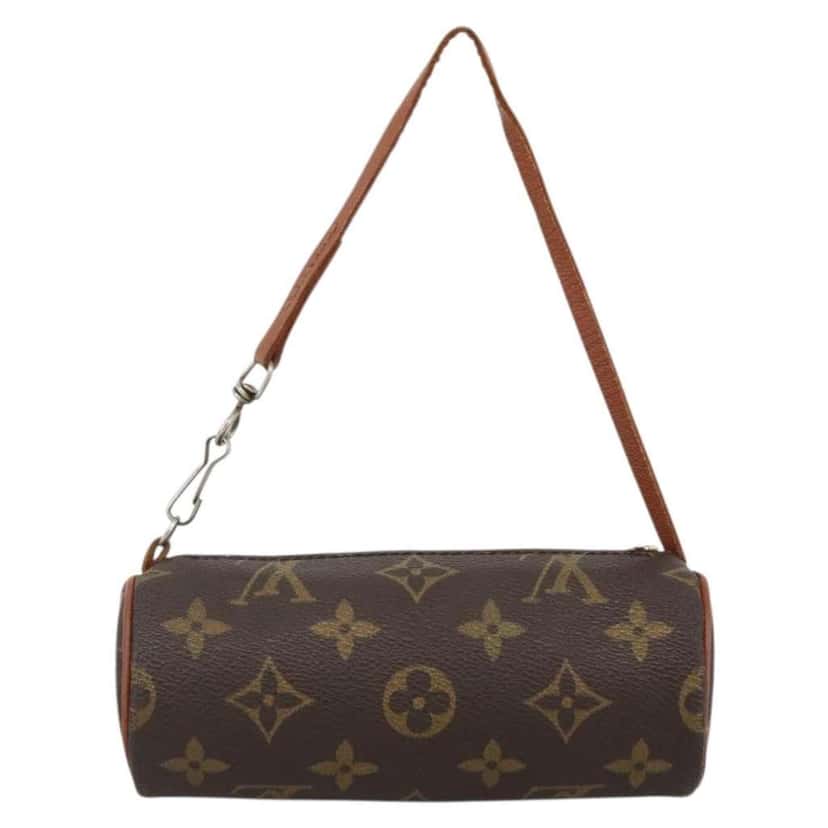 Louis Vuitton Papillon Pochette Brown Canvas Good condition - Back View