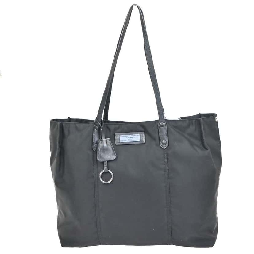 Prada Etiquette Tote Black Fair condition - Front View